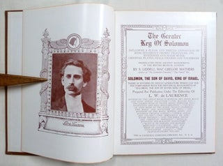 The Greater Key of Solomon; Including a Clear and Precise Exposition of King Solomon's Secret Procedure, its Mysteries and Magic Rites. Original Plates, Charms and Talismans. Translated from Ancient Manuscripts in the British Museum, London.