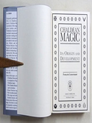 Chaldean Magic. Its Origin And Development.