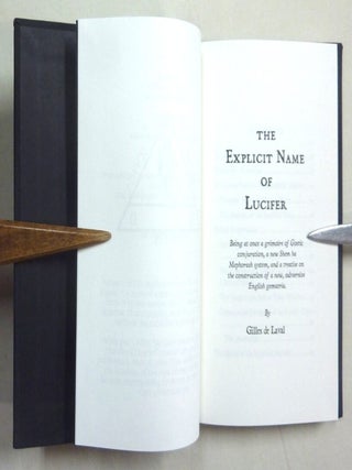 The Explicit Name of Lucifer.