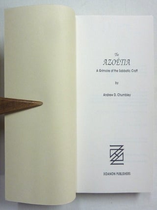 The Azo&euml;tia. A Grimoire of the Sabbatic Craft.